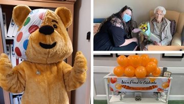 Many celebrations at Northumberland care home